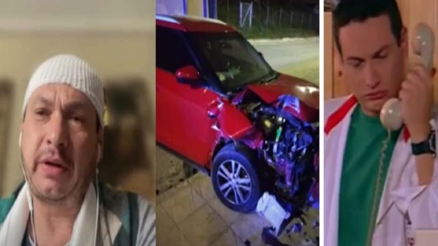 Σοκαριστικό τροχαίο για τον “Μιχαλάκη” από τα “Εγκλήματα”! Σοκ για τον ηθοποιό Σταύρο Νικολαΐδη – Το αυτοκίνητό του έγινε σμπαράλια (Video)