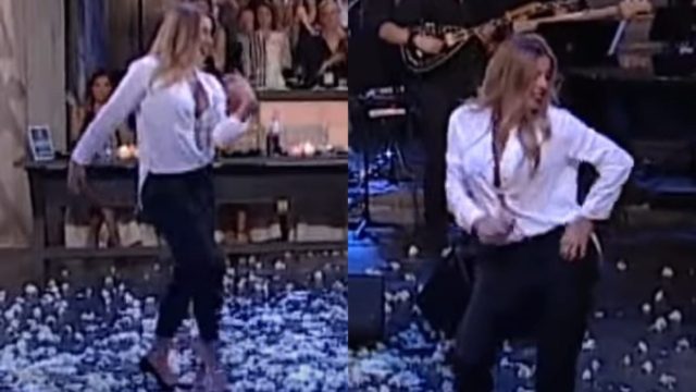 «Πέθανε» τον Σπύρο Παπαδόπουλο: Η Έρρικα Πρεζεράκου άναψε φωτιές με το τολμηρό τσιφτετέλι της