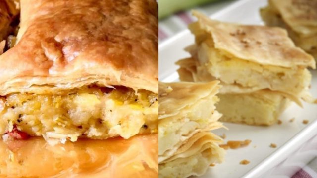Λείπει η πίτα από την νηστεία; Vegan πατατόπιτα με χωριάτικο φύλλο, πράσο και μυρωδικά