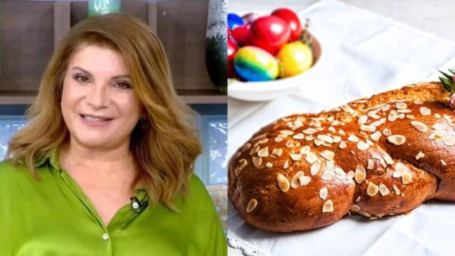 Πασχαλινό τσουρέκι: Αυτό είναι το μυστικό της Αργυρώς Μπαρμπαρίγου για αφράτο και νόστιμο αποτέλεσμα