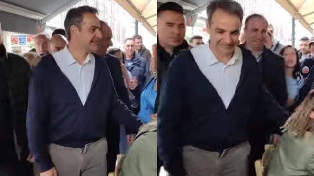 Κυριάκος Μητσοτάκης: «Από Μεγάλη Παρασκευή θα νηστέψετε;» – Η χιουμοριστική ατάκά του που «πάγωσε» πολίτες σε σουβλατζίδικο (video)