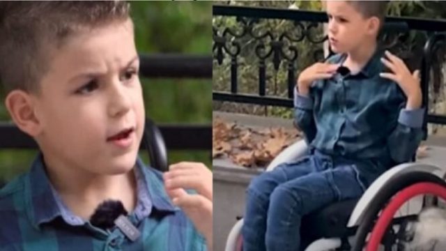 «Να μην κοροϊδεύετε ποτέ τους ΑΜΕΑ! Παράδεισος για εμένα είναι…» – Το μήνυμα “δίδαγμα” του 9χρονου Παναγιώτη (Video)