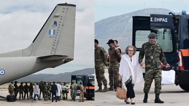 Έφτασαν στην Ελευσίνα οι Έλληνες που απεγκλωβίστηκαν από το Σουδάν – Οι πρώτες εικόνες της διάσωσης (video)