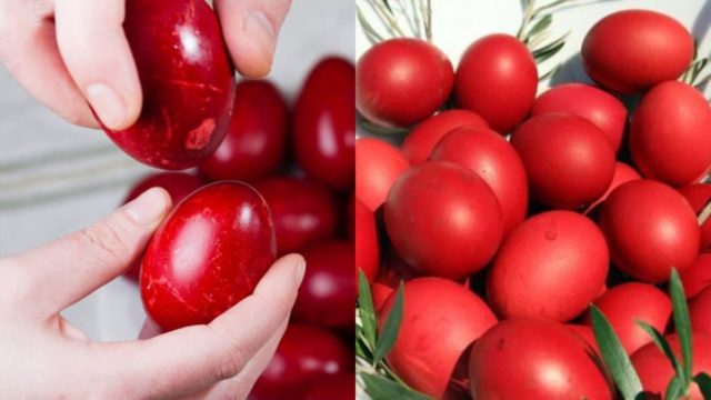 Τέλος η κόκκινη βαφή από τα χέρια: Αυτά είναι τα 5 μυστικά για να βάψετε σωστά τα Πασχαλινά σας αυγά