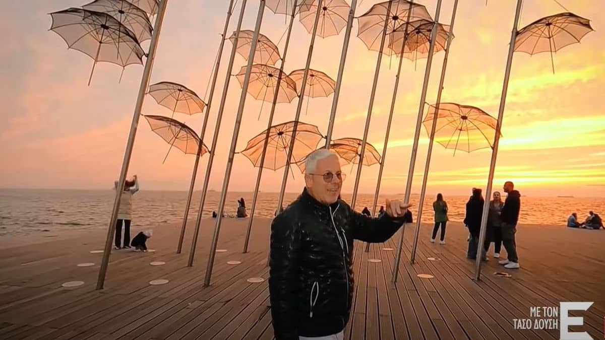 Ο Τάσος Δούσης μας παρουσιάζει υπέροχες ΕΙΚΟΝΕΣ από την Θεσσαλονίκη – Δείτε το πρώτο μέρος