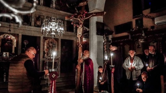Η φωτογραφία της ημέρας: Η κορύφωση του Θείου Δράματος