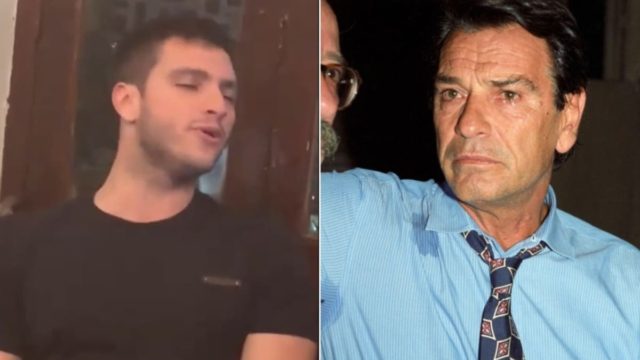 Απίστευτη ομοιότητα: Ο γιος του Νίκου Κούρκουλου και της Μαριάννας Λάτση τραγουδάει σε κουτούκι – Ίδιος ο πατέρας του