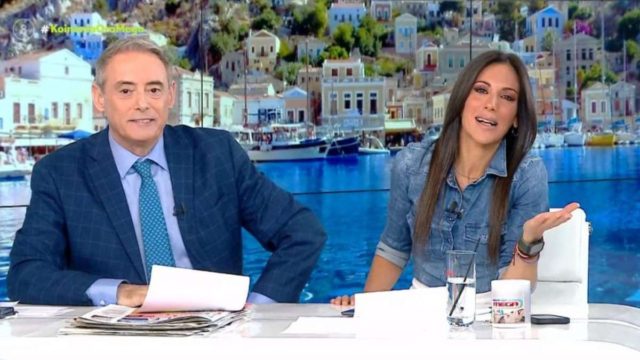 Αμηχανία στο πλατό του Mega: «Τόση ώρα που περίμενα…» – Έκπληκτοι Ανθή Βούλγαρη και Ιορδάνης Χασαπόπουλος