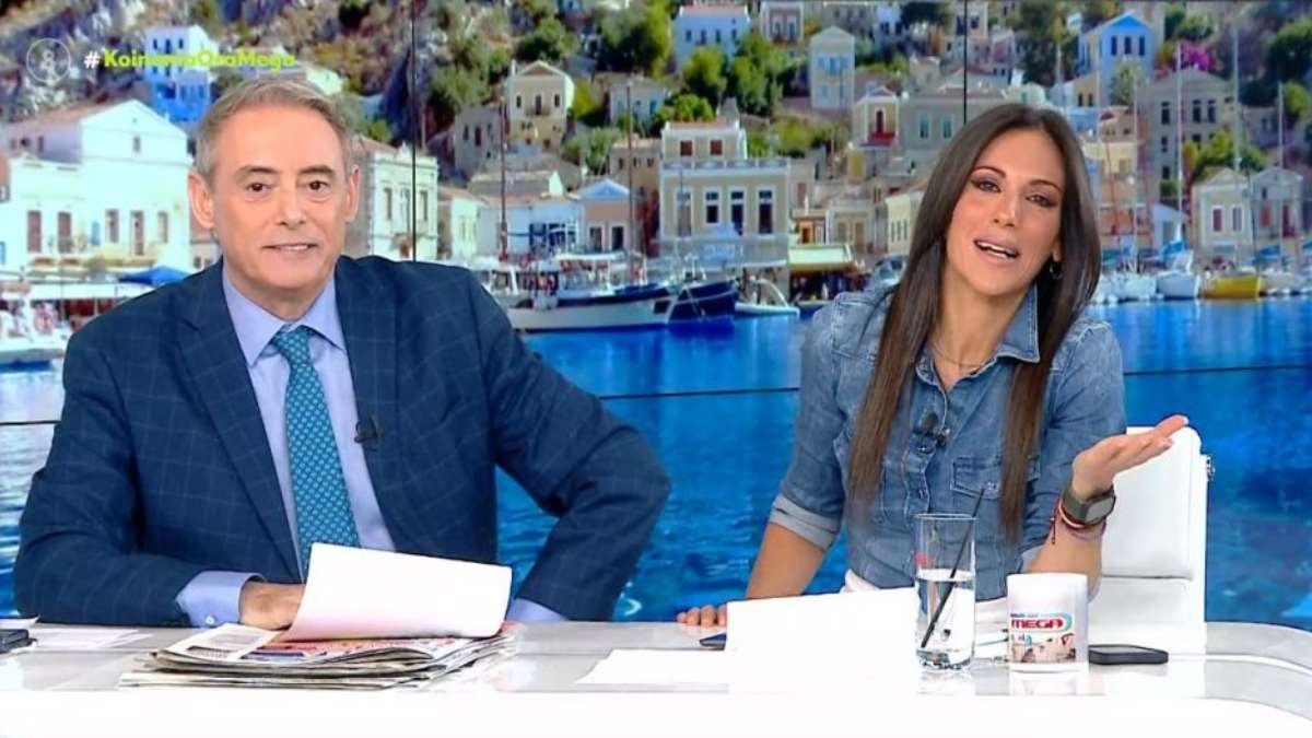 Αμηχανία στο πλατό του Mega: «Τόση ώρα που περίμενα…» – Έκπληκτοι Ανθή Βούλγαρη και Ιορδάνης Χασαπόπουλος