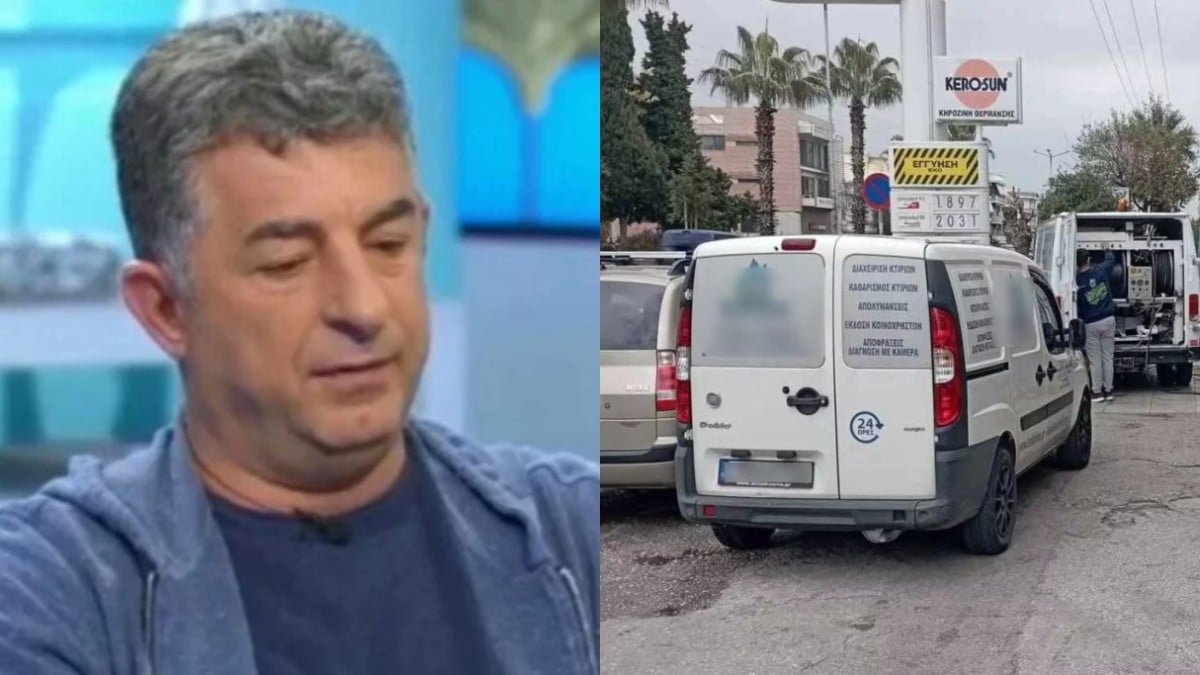 Γιώργος Καραϊβάζ: Αυτό είναι το λευκό βαν που χρησιμοποιήθηκε στη δολοφονία του (photo)