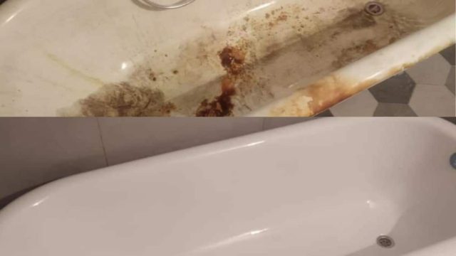 «Παρελθόν» άλατα, μούχλα και κιτρινίλα – Τα 2 κορυφαία tips για το καθάρισμα της μπανιέρας