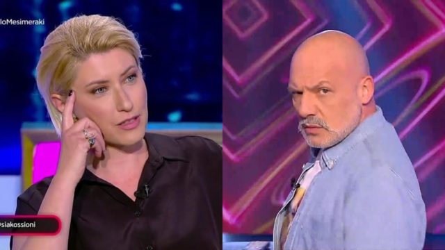 «Ντου» στον Νίκο Μουτσινά από τη Σία Κοσιώνη: «Μου έλεγαν ότι με κράζεις, μη σου τύχει…»