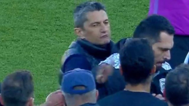Σάλος με τον Λουτσέσκου: Έριξε σφαλιάρα στον Μεδίνα μετά τη λήξη του ημιτελικού ΠΑΟΚ – Λαμία