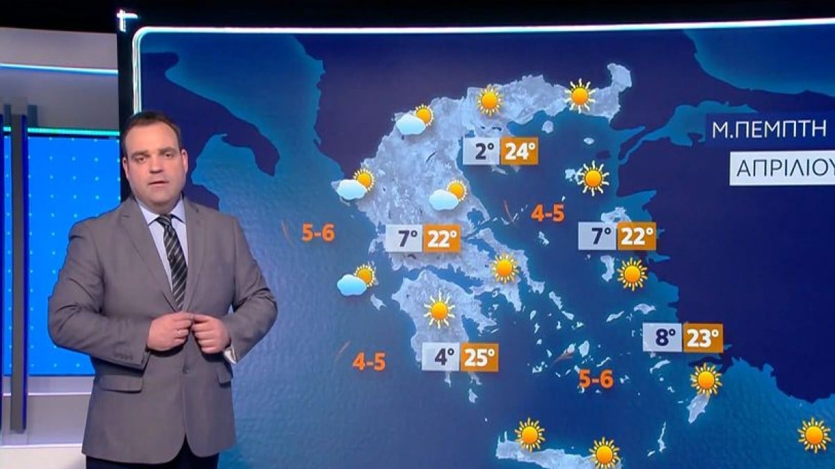 Επιμένει ο Κλέαρχος Μαρουσάκης για τον καιρό λίγο πριν το Πάσχα: «Με άνοιξη θα φύγουν οι εκδρομείς…»