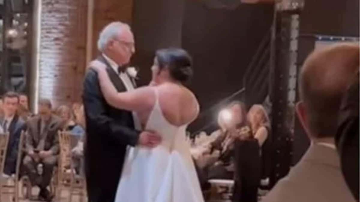 «Πάγωσε» η νύφη στη δεξίωση του γάμου της – Όλοι νόμιζαν πως ο πατέρας της σοκαρίστηκε, αλλά μετά…