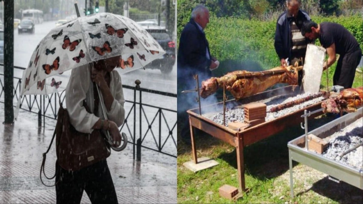Καιρική «κρίση» από τα Μερομήνια για Πάσχα και Πρωτομαγιά: «Κατρακύλα της θερμοκρασίας και…»