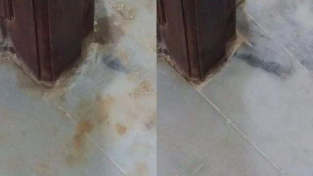 Σκουριά στο μάρμαρο: Το κόλπο για να αφαιρέσετε οριστικά τους λεκέδες