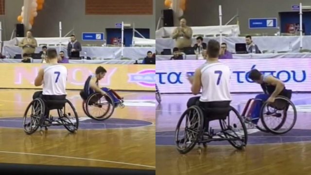 Το πιο λεβέντικο ζεϊμπέκικο: Αληθινός μάγκας χορεύει στο αναπηρικό του καροτσάκι και προκαλεί δέος!