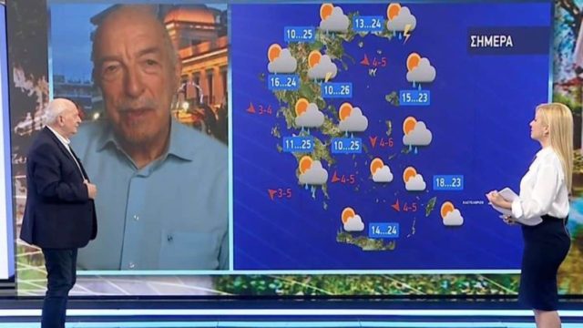 Καιρικό «παραστράτημα» Τάσου Αρνιακού: «Φουντώνει την ώρα που θα είμαστε στην κάλπη…»