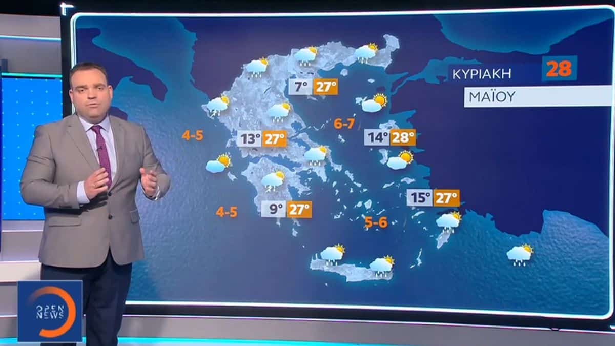Κρίσιμο «προμήνυμα» από τον Κλέαρχο Μαρουσάκη – «Ο καιρός τις απογευματινές ώρες θα…»