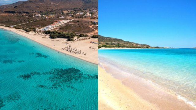 Διάφανα νερά και χρυσή αμμουδιά: Η ελληνική παραλία που θεωρείται το «αντίπαλο δέος» του Σίμου στην Ελαφόνησο
