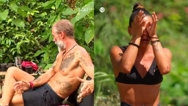 Survivor All Star: «Ανοίγεις την πόρτα και φεύγεις» – Ο Τάκης Καραγκούνιας τα «πήρε στο κρανίο» με την πεσμένη ψυχολογία Μαριαλένας και Μελίνας (video)