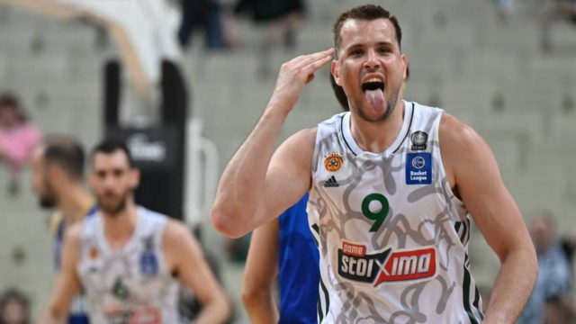 Basket League: Ο Αγραβάνης έστειλε τον Παναθηναϊκό στους τελικούς – Άντεξε για ένα ημίχρονο το Περιστέρι (video)