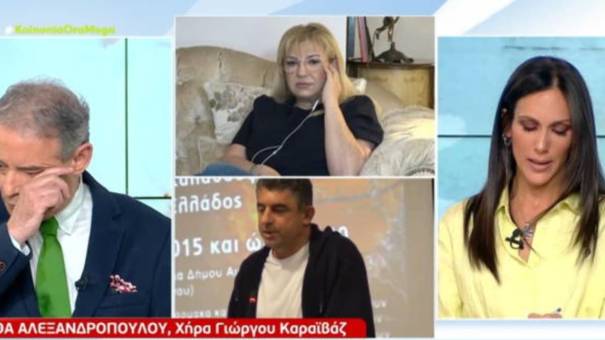 «Λύγισαν» Βούλγαρη και Χασαπόπουλος: Συγκίνηση στο πλατό με την εξομολόγηση της Στάθας Αλεξανδροπούλου (Video)