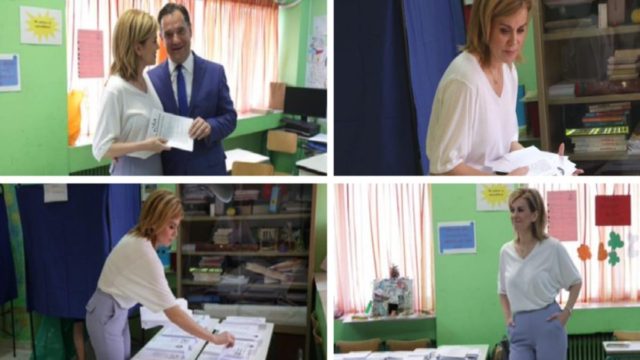 Εκλογές 2023: Μέλος εφορευτικής επιτροπής η Ευγενία Μανωλίδου! «Μέσα σε όλες μου τις επισκέψεις σε Εκλογικά Τμήματα σήμερα πήγα και…» – Το τρυφερό μήνυμα του Άδωνι Γεωργιάδη (photo)