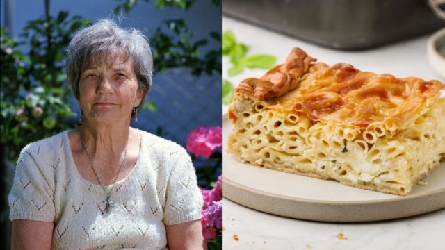 «Μερακλίδικη» συνταγή της γιαγιάς για χορταστική μακαρονόπιτα με φέτα