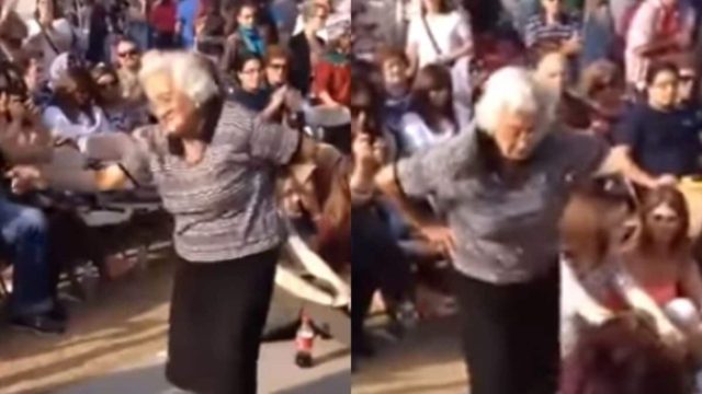 Μάγκισσα η γιαγιά: Το ζεϊμπέκικο 80χρονης που “αναστέναξε” τα πατώματα
