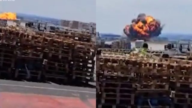 Ισπανία: Βίντεο – σοκ με F-18 που συνετρίβη καθώς εκτελούσε ελιγμούς – Στο νοσοκομείο ο πιλότος