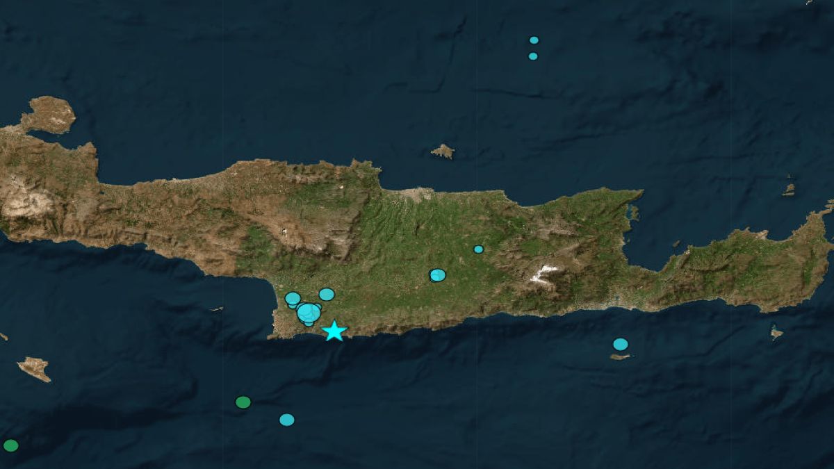 Ισχυρός σεισμός στην Κρήτη: 5,1 Ρίχτερ «ταρακούνησαν» το Ηράκλειο