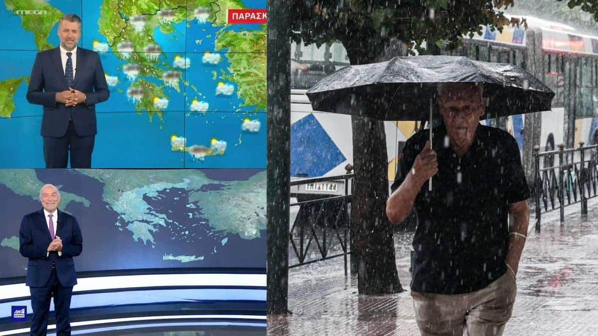 Καιρός σήμερα 26/5: Με βροχές, ζέστη και… σκόνη οδεύουμε στο Σαββατοκύριακο – Προειδοποιήσεις Καλλιάνου και Αρνιακού για τις «κόκκινες» περιοχές (video)