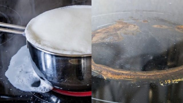 Καμένο γάλα στην κεραμική εστία: Το κόλπο με το ξύδι για να την κάνεις καινούρια