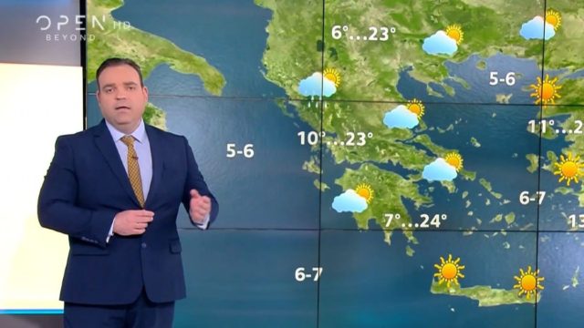 Φέρνει… το καλοκαίρι ο Κλέαρχος Μαρουσάκης: «Πρόβα με 30άρια από…»