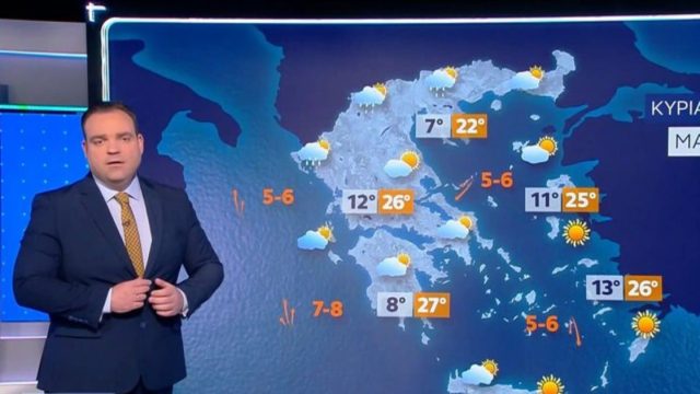 Αποκάλυψη από τον Κλέαρχο Μαρουσάκη: «Κυριακή με… 30άρια και νέα κακοκαιρία πριν τις εκλογές»