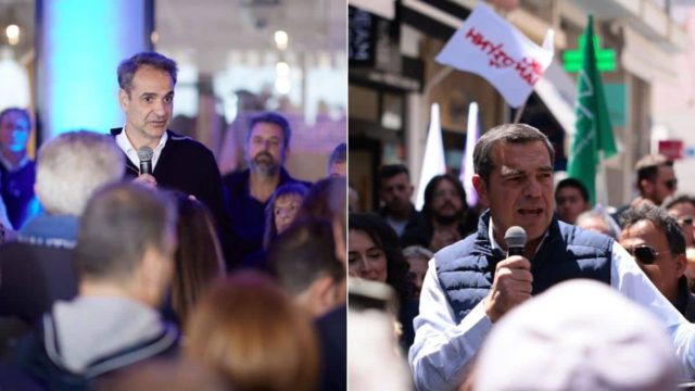 Μητσοτάκης από Αργοστόλι: «Στον ΣΥΡΙΖΑ ξέρουν ότι δεν θα κερδίσουν και τάζουν στους πάντες τα πάντα» – Τσίπρας από Τρίπολη: «Με ΣΥΡΙΖΑ θα έχουμε κυβέρνηση προοδευτικής συνεργασίας»
