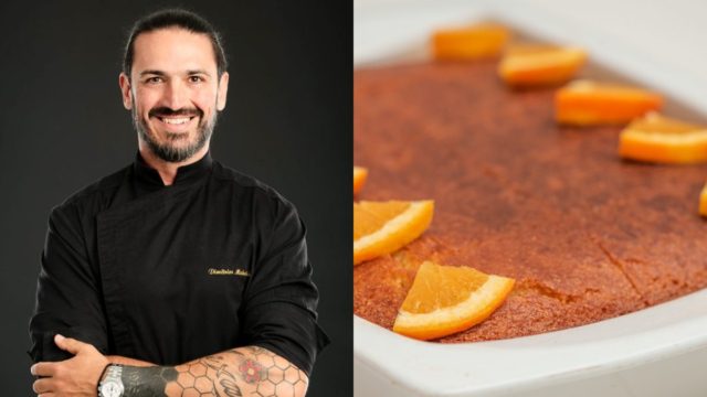 Πορτοκαλόπιτα χωρίς φύλλο από τον Δημήτρη Μακρυνιώτη:  Μία πανεύκολη και λαχταριστή συνταγή που θα ξετρελάνει μικρούς και μεγάλους