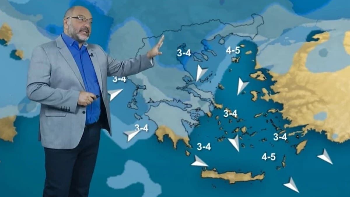 «Κόκκινο καμπανάκι» από Σάκη Αρναούτογλου: Άστατος ο καιρός το επόμενο 24ωρο – Πού θα χτυπήσουν μπόρες και τοπικές καταιγίδες