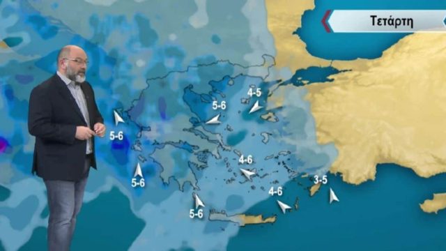 Καιρικό «στρίμωγμα» Σάκη Αρναούτογλου: «Μένει κι επιμένει η αστάθεια! Μπόρες και καταιγίδες μέχρι…»