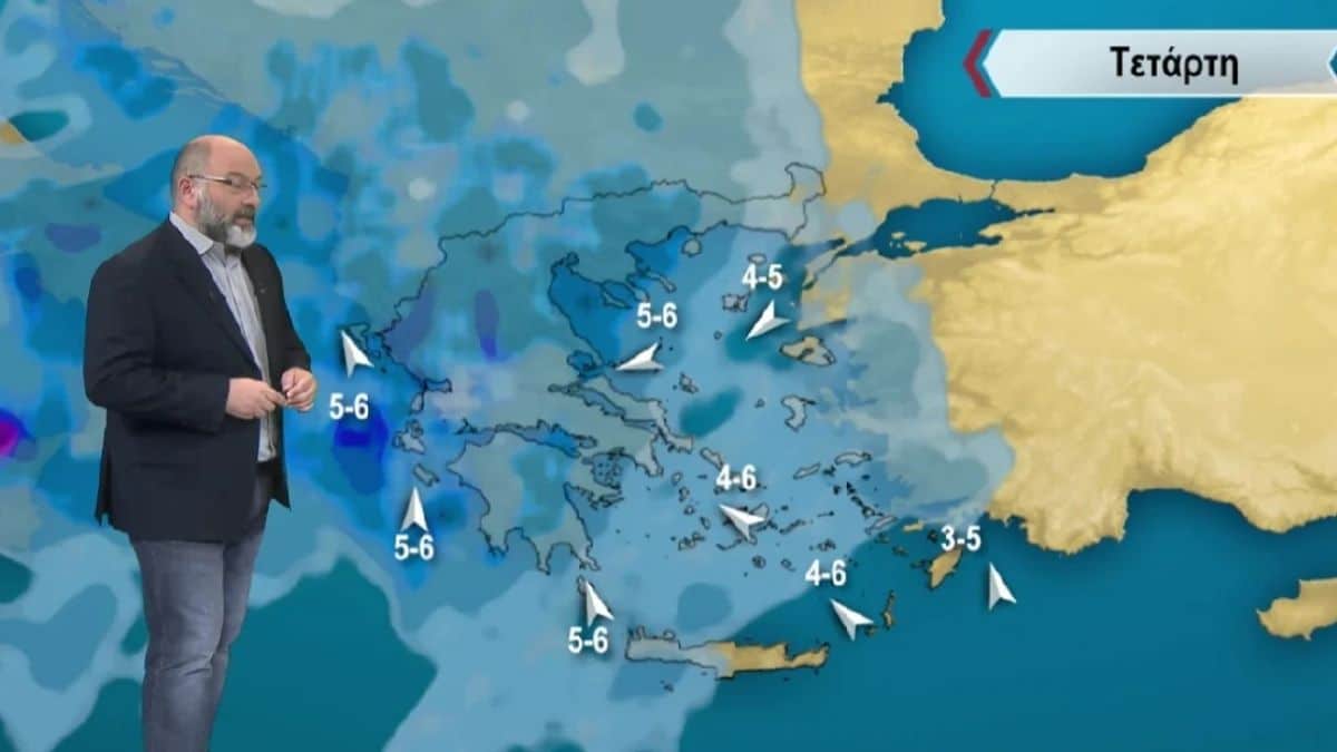 Καιρικό «στρίμωγμα» Σάκη Αρναούτογλου: «Μένει κι επιμένει η αστάθεια! Μπόρες και καταιγίδες μέχρι…»