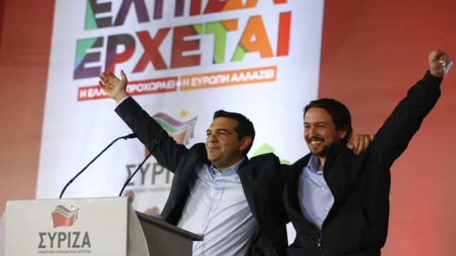 Κοινή μοίρα για ΣΥΡΙΖΑ και Podemos: Από κυβερνώντα κόμματα στα… τάρταρα! Στο 6% το «αδελφάκι» του Αλέξη Τσίπρα στην Ισπανία!