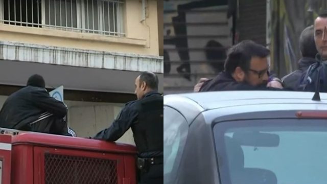 Θεσσαλονίκη: Απίθανες στιγμές με τον κουκουλοφόρο – Τη μια στιγμή έτρεξε να φύγει και την άλλη… αγκάλιασε τον ιερέα