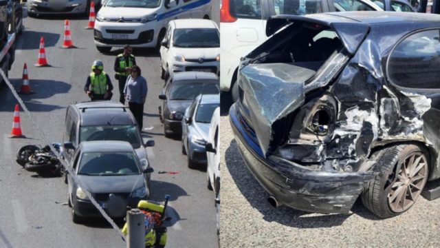 «Βάφτηκε» με αίμα η παραλιακή: Θανατηφόρο τροχαίο με 1 νεκρό – Μηχανή συγκρούστηκε με 7 αυτοκίνητα