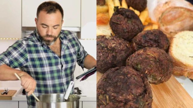 Τα πιο νόστιμα κεφτεδάκια με τηγανητές πατάτες: Το κόλπο του Βασίλη Καλλίδη με τη φρυγανιά