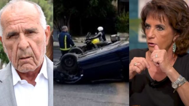 Τροχαίο Χριστίνας Σούζη: Ανατριχιάζει ο Βασίλης Κωνσταντίνου περιγράφοντας τα πρώτα λεπτά του ατυχήματος – Ποιά ήταν τα πρώτα λόγια της μετεωρολόγου