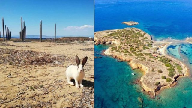 Παραδεισένια ομορφιά: Το νησάκι απέναντι από τον Ναυτικό Όμιλο Βούλας, που κάθε καλοκαίρι γεμίζει με σκάφη