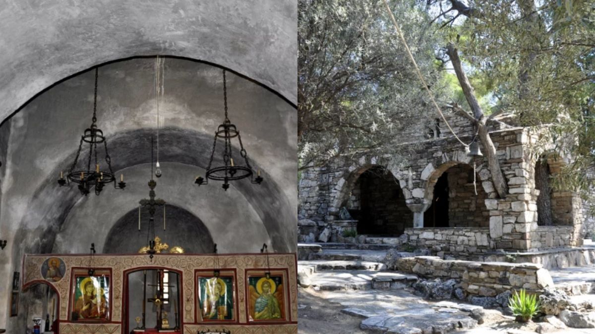Ένα «κόσμημα» 20′ από το κέντρο της Αθήνας: Το πευκόφυτο εκκλησάκι του Αποστόλου Παύλου που έγινε γνωστό από δημοφιλές σήριαλ και αποτελεί έναν σπάνιο θησαυρό της Αττικής