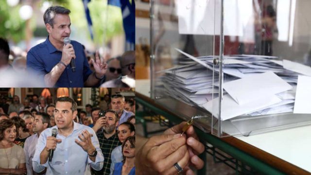 Εκλογές 2023: Χαλαρή αυτοδυναμία της ΝΔ στο 43,9% και σταθερά χαμηλά ο ΣΥΡΙΖΑ σε νέα δημοσκόπηση της GPO – Πόσα κόμματα μπαίνουν στη Βουλή (video)